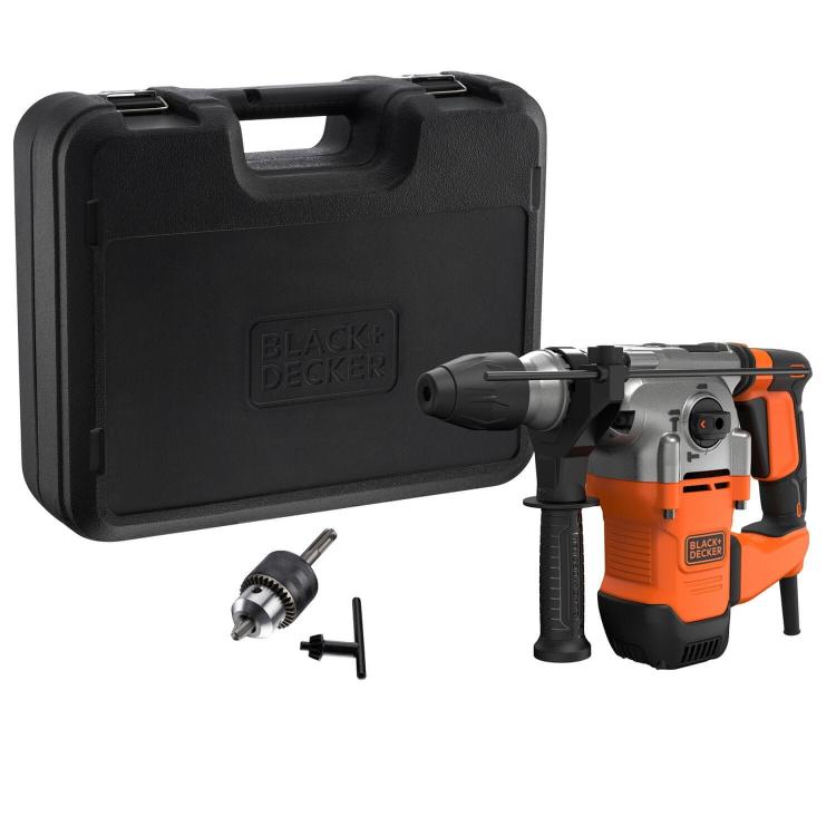 Elektropnevmatsko kladivo Black+Decker BEHS03K, 1250 W SDS+