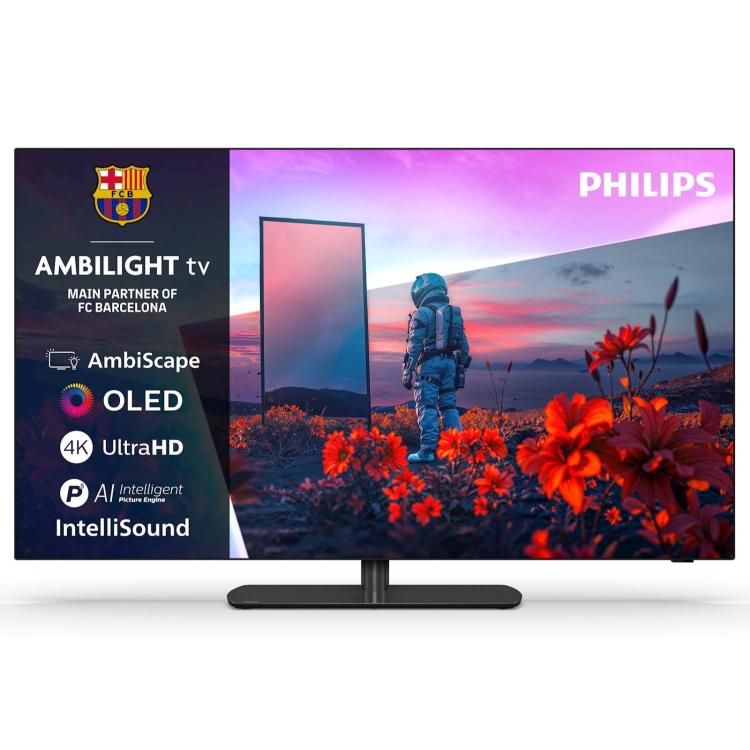 TV Philips 55OLED811 OLED Ambilight 4K Ultra HD z izjemno tankim okvirjem, tehnologijo OLED in procesorjem AI P5.