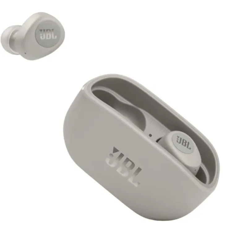 JBL slušalke Wave 100TWS, bež-6