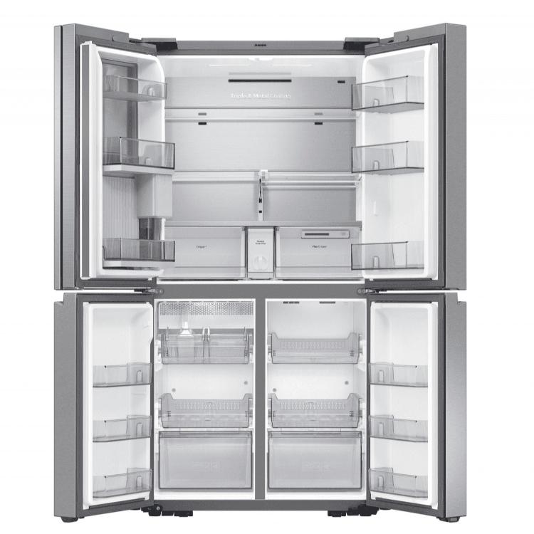 Ameriški hladilnik Samsung RF65A967ESR/EO, 647 l, E, srebrna