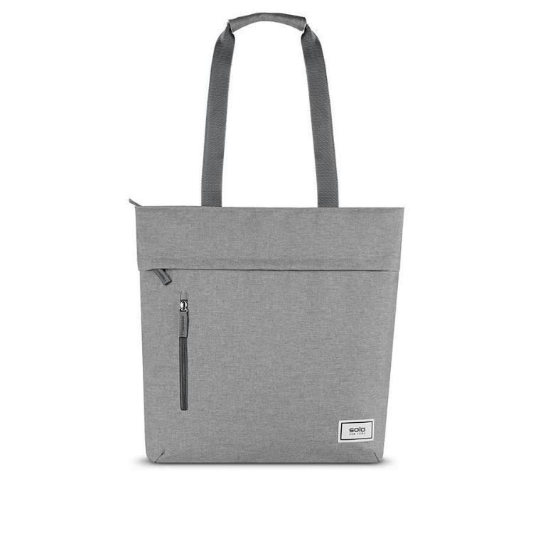 Torba Solo RE:Store Tote z predalom za prenosnik 11-15", siva