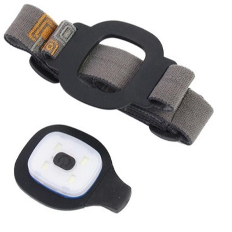 Kapa PLATINET z LED lučko + naglavni trak, Unisex, siva_3