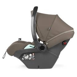 Otroški avtosedež s strani z razširjeno strešico in zadrgo
