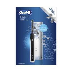 Električna zobna ščetka Oral-B Pro 1 750, Design Edition, črna + potovalni etui_3