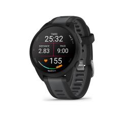 Pametna ura Garmin Forerunner 165, črn/skrilasto siv