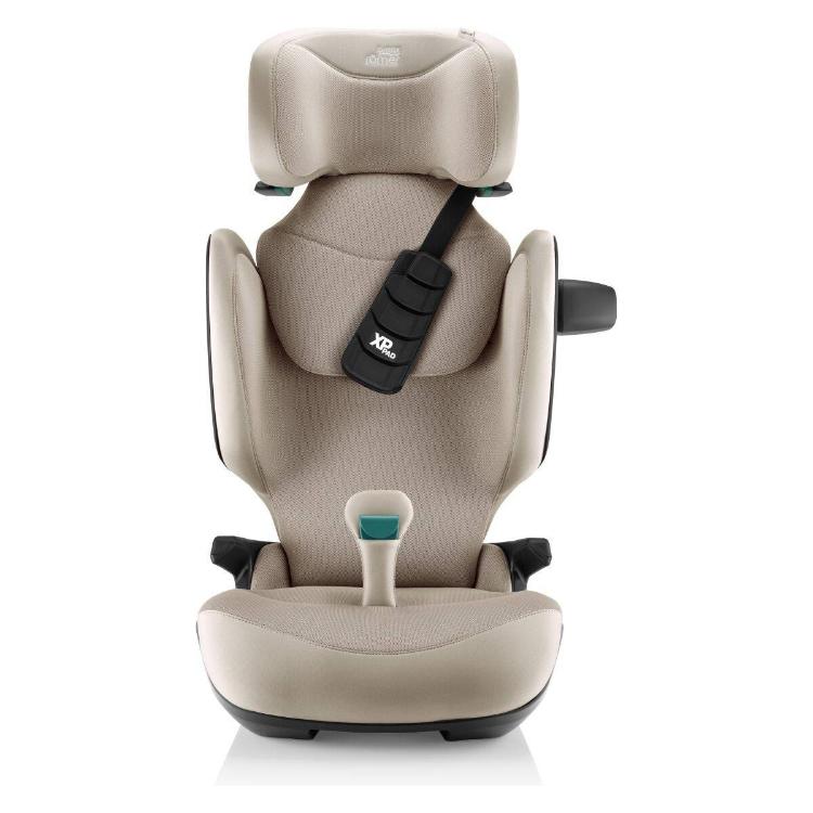 Otroški avtosedež Britax Römer v bež barvi s poudarjeno oporo za glavo