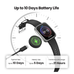 Pametna ura Amazfit Active 2 Square, črna