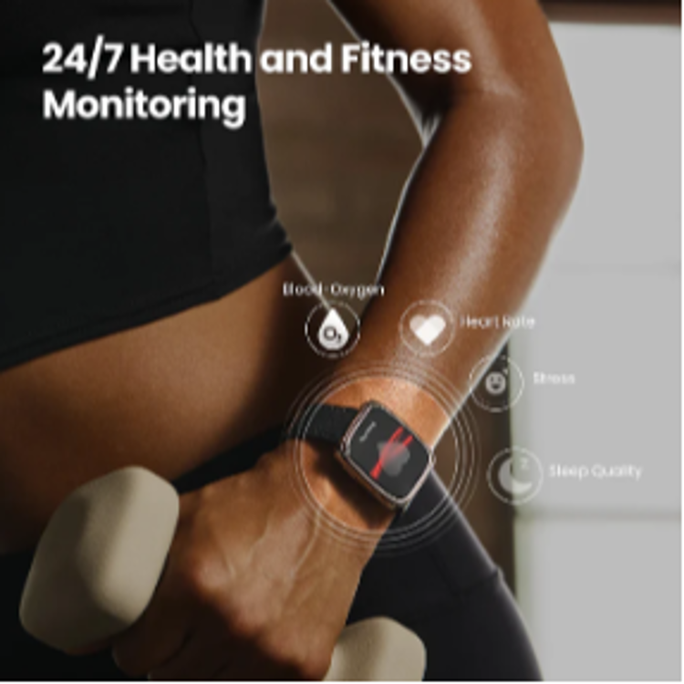 Pametna ura Amazfit Active 2 Square, črna