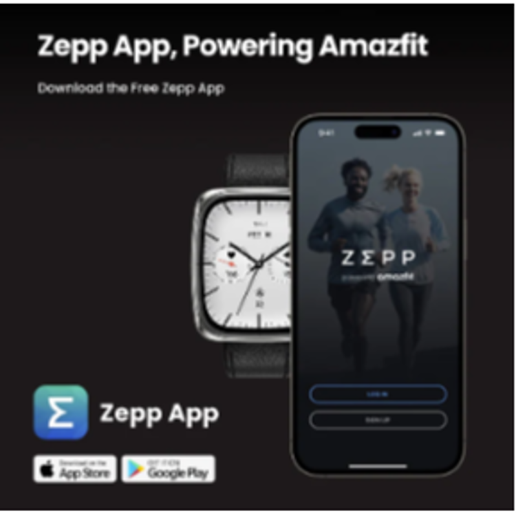 Pametna ura Amazfit Active 2 Square, črna