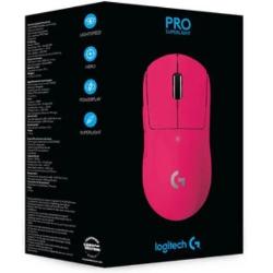 Brezžična miška Logitech G PRO X Superlight senzor, gaming, roza