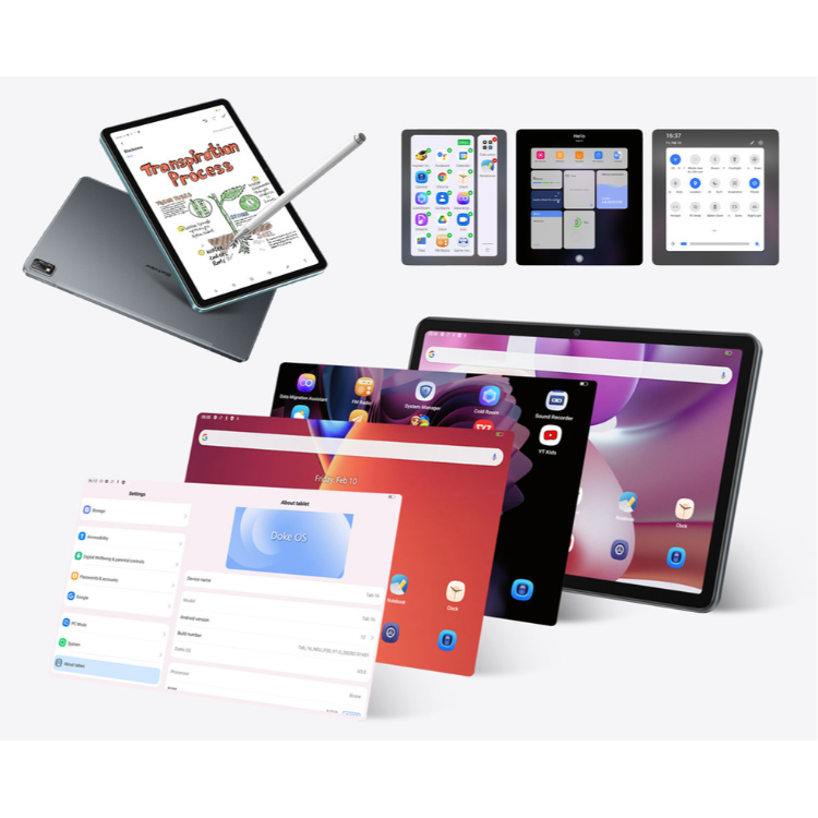 Tablični računalnik BlackView TAB 16, 11", 4G-LTE, 8GB + 256GB, IPS FullHD+, arctic