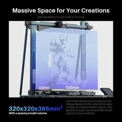 3D FDM tiskalnik Elegoo Neptune 4 PLUS 500mm/s, 320*320*385mm, 11x11 leveling
