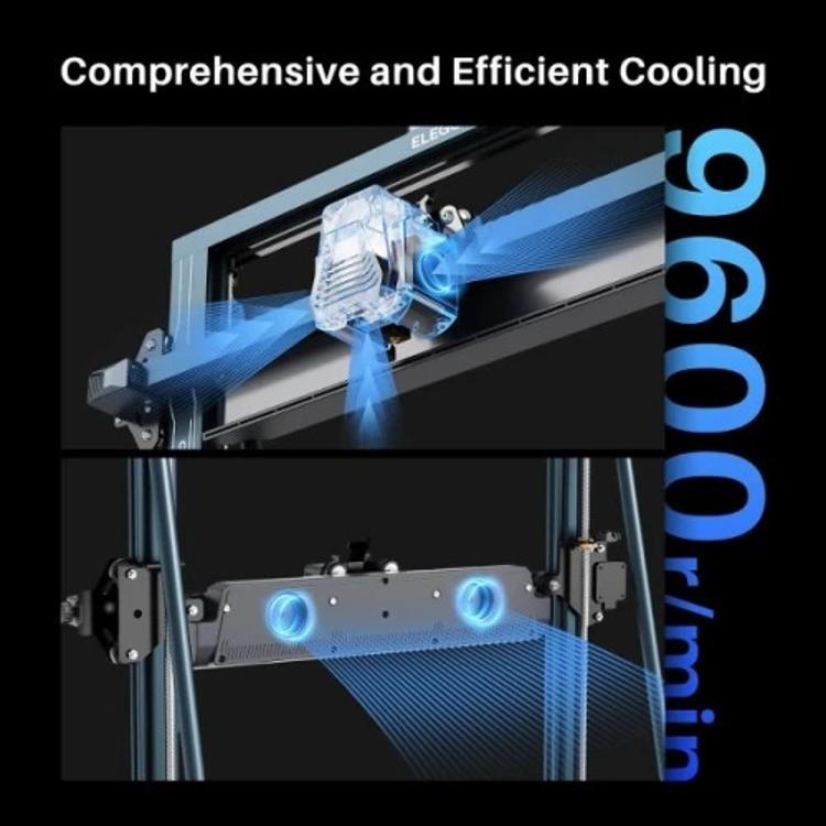 3D FDM tiskalnik Elegoo Neptune 4 PLUS 500mm/s, 320*320*385mm, 11x11 leveling