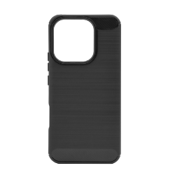 Gumiran ovitek za Honor 400 Lite (TPU), A-Type, črn