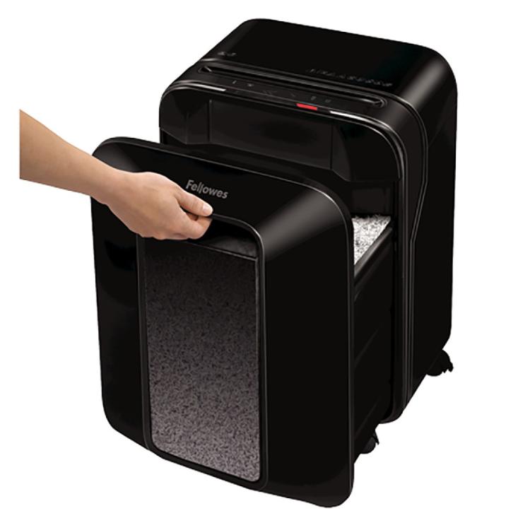FELLOWES Powershred LX201 Micro-Cut, črn