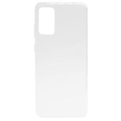 Samsung Galaxy S20+, gumiran ovitek (TPU), belo-prosojen svetleč_1