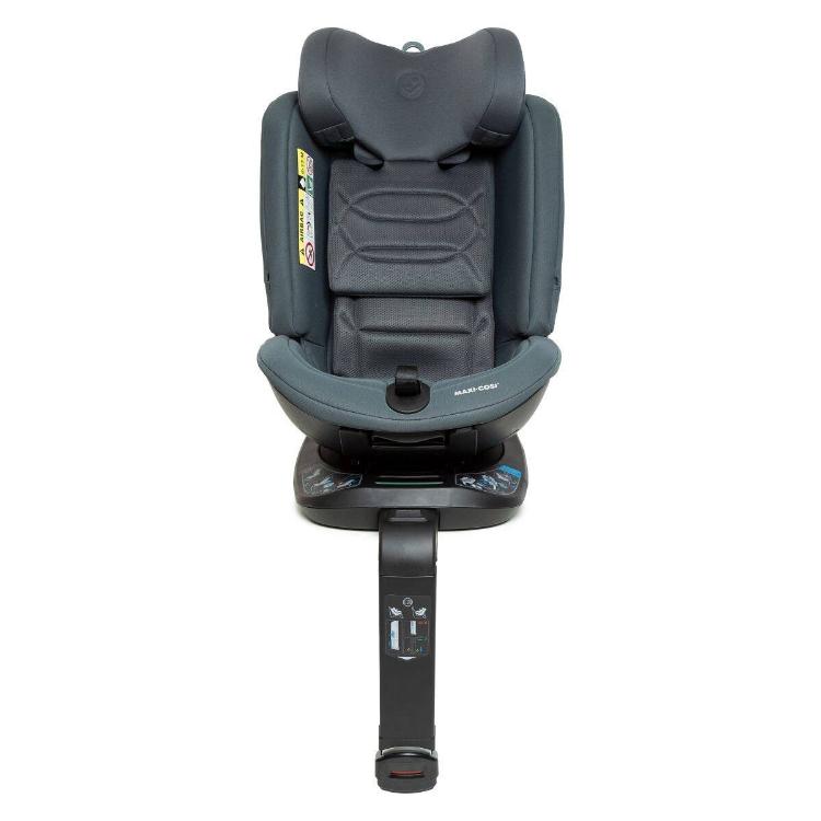 Maxi-Cosi Spinel 360 Plus i-Size avtosedež z ISOFIX oporo, pogled od spredaj.