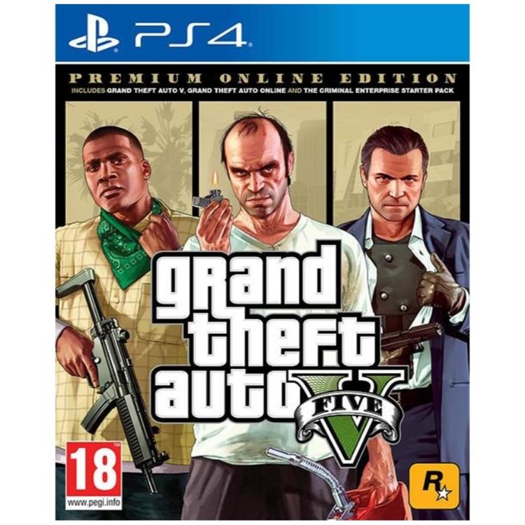 Igra Grand Theft Auto V - Premium Online Edition za PS4