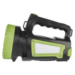 Polnilna LED delovna svetilka, 850 lm, zelena