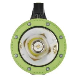 Polnilna LED delovna svetilka, 850 lm, zelena
