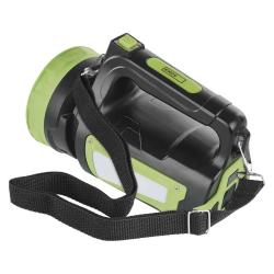 Polnilna LED delovna svetilka, 850 lm, zelena