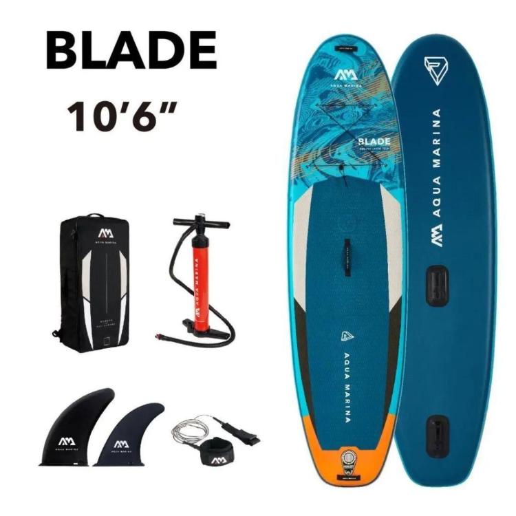 Napihljiv SUP Aqua Marina Blade 10’6" (BT-22BL), modra