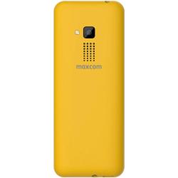 Klasični mobilni telefon Maxcom MM139, rumen