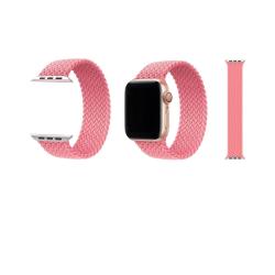 Najlonski pašček Chic (vel.S) za Apple Watch (42/44/45 mm), roza, dolžina 15 cm_1