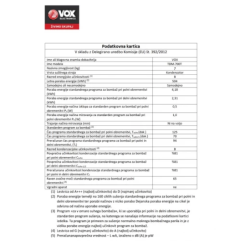 Sušilni stroj VOX TDM-700T, kondenzacijski_2