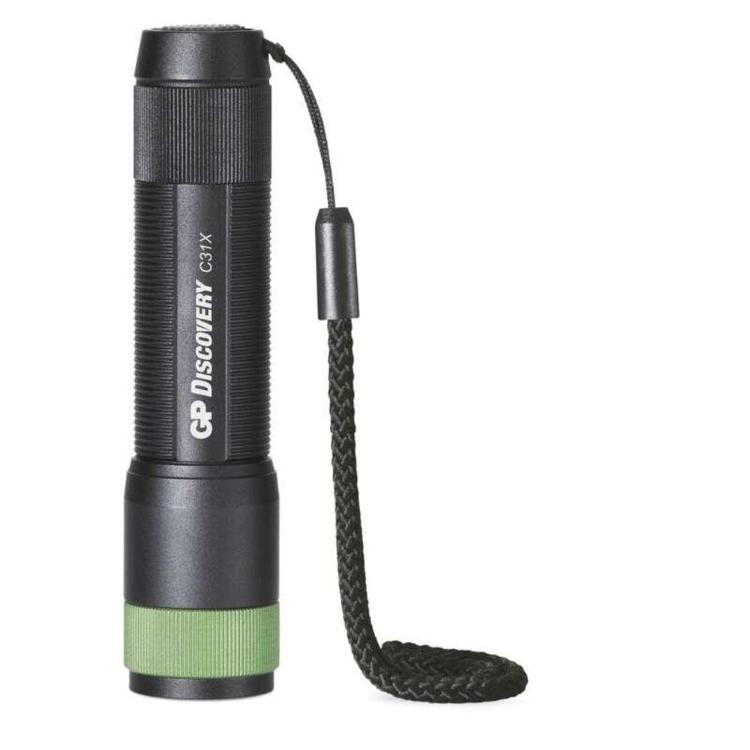 Ročna LED svetilka GP C31X, 100 lm, 1× AA