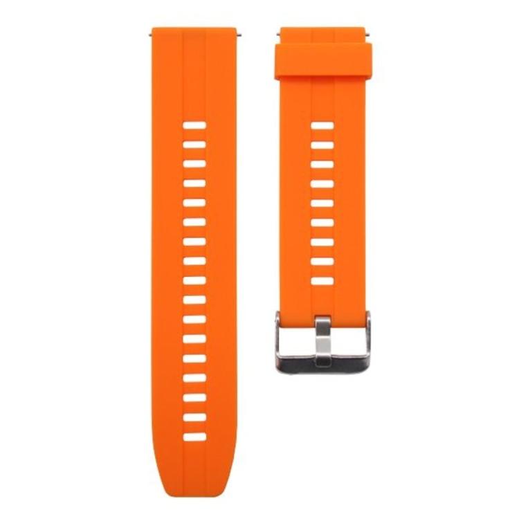 Silikonski pašček, 22 mm, oranžna, za pametno uro_1