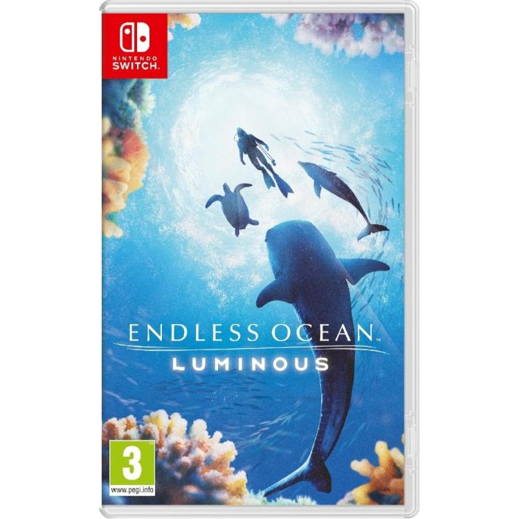 Endless Ocean Luminous – potopite se v čudovit podvodni svet, raziskujte oceanske globine in odkrivajte na stotine morskih vrst.