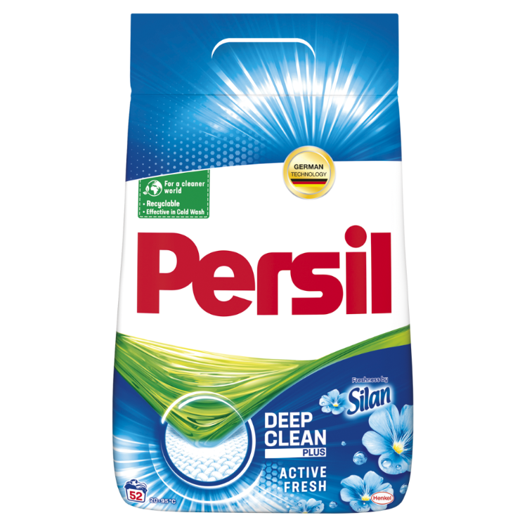 Prašek za pranje perila Persil Freshness by Silan 52 pranj 3,34 kg