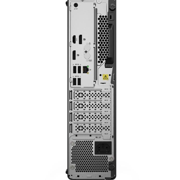 Poslovni računalnik Lenovo ThinkCentre z bogatim naborom zadnjih priključkov, učinkovitim hlajenjem in razširljivim ohišjem nudi stabilno delovanje, visoko produktivnost in dolgoročno zanesljivost.