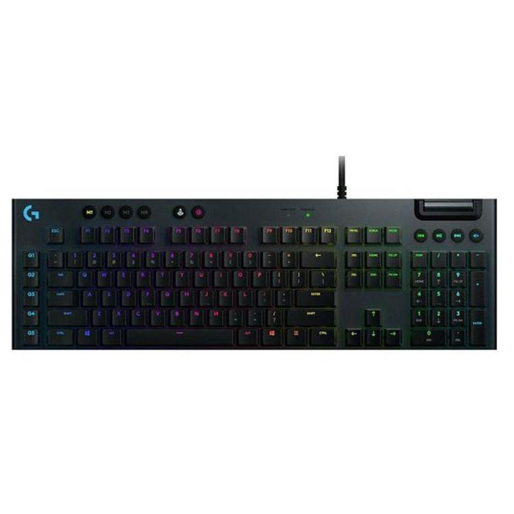 Tipkovnica mehanska Logitech G815 LightSync, RGB, gaming, črna