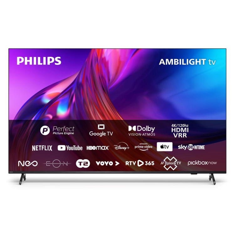 Televizor Philips 75PUS8818 4K UltraHD, Direct LED, Smart TV, diagonala 190 cm