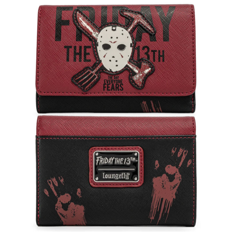 Denarnica Loungefly Friday the 13th Jason Mask