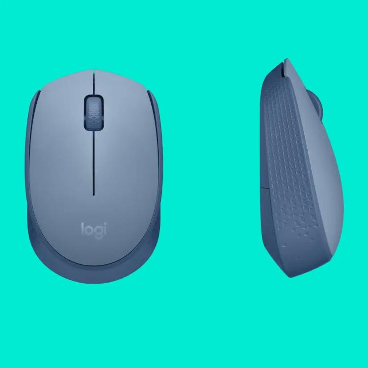 Brezžična optična miška Logitech M171, modra
