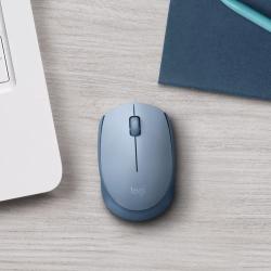 Brezžična optična miška Logitech M171, modra