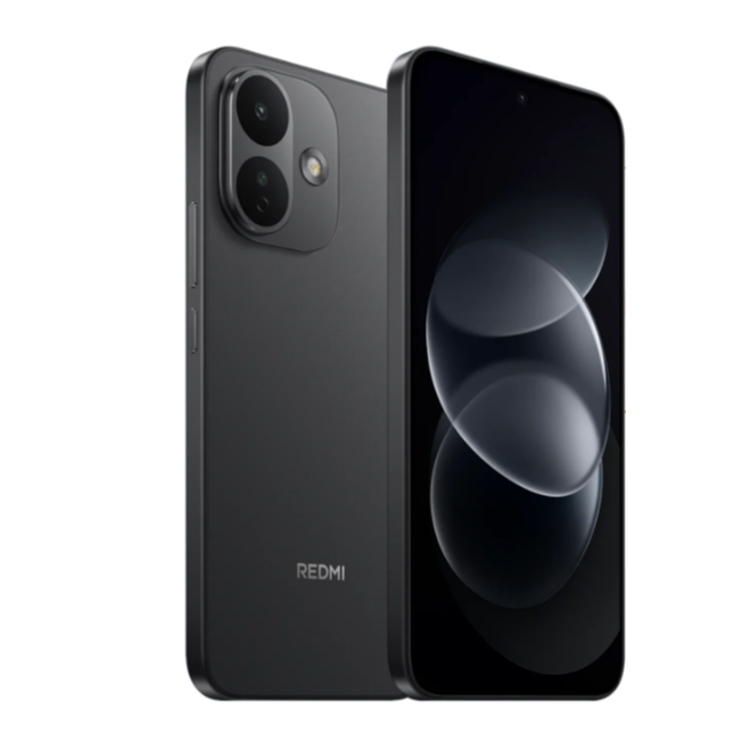 Xiaomi Redmi Note 17 PRO 5G 6/256GB, Black – sprednji in zadnji pogled telefona v črni barvi z dvojno kamero.