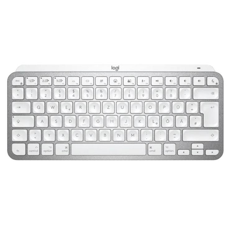 Brezžična tipkovnica Logitech MX Keys Mini za Mac, Bluetooth, siva