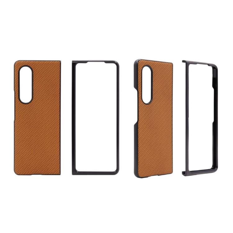 Samsung Galaxy Z Fold 3 5G, okrasni pokrovček (81), rjav