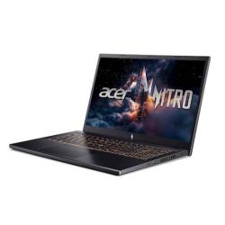Acer Nitro V 15 ANV15-52-75HZ Core 7 240H/16GB/SSD 1TB/15,6'' FHD IPS 165Hz/RTX 5050/NoOS, odprt prenosnik pod kotom.