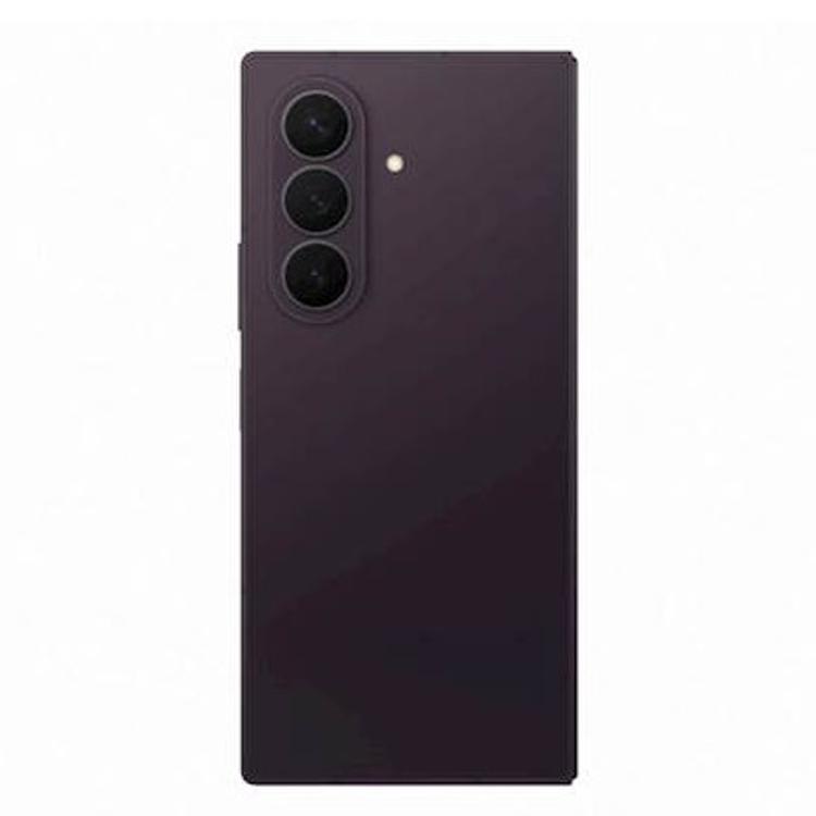 Samsung Galaxy Z Fold8 Ultra 256GB Violet – zadnji pogled na telefon v vijolični barvi s trojno kamero in LED bliskavico.