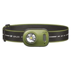 Naglavna polnilna LED svetilka GP Xplor PHR17, 500 lm