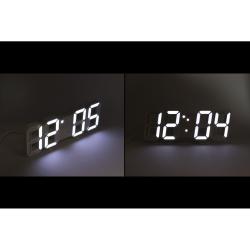 Digitalna ura - 3D LED - z budilko in prikazom temperature -2