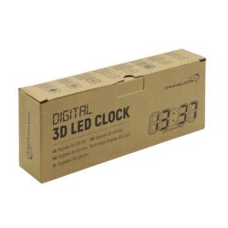 Digitalna ura - 3D LED - z budilko in prikazom temperature -2