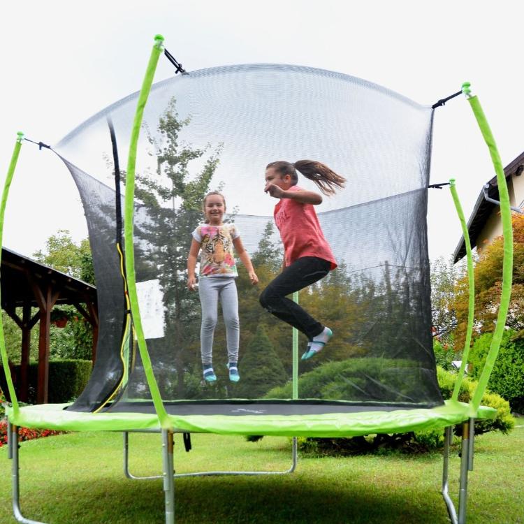 Chad valley 6ft deals trampoline with folding enclosure