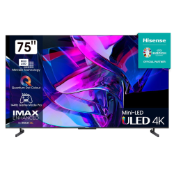 Televizor Hisense 75U7KQ, 4K UltraHD, Mini LED, Smart TV, diagonala 189 cm