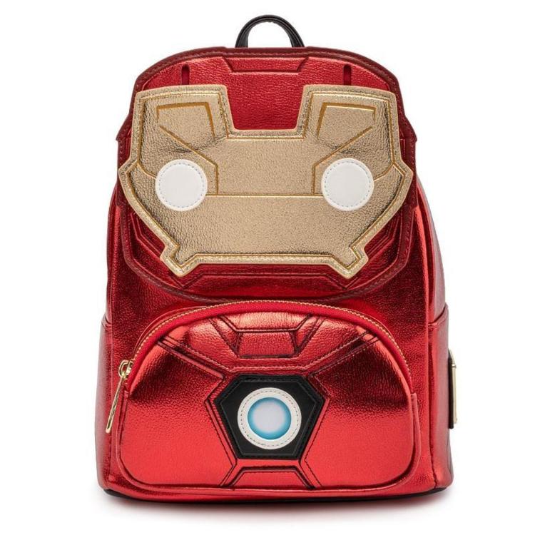 Nahrbtnik mini Loungefly Marvel Iron Man Light-up